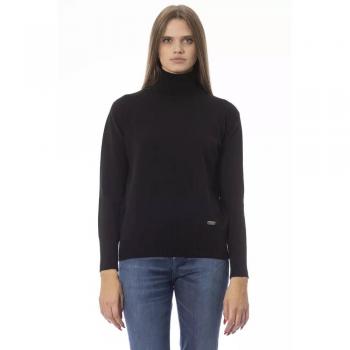 Baldinini Trend Black Wool Sweater - IT48|XXL