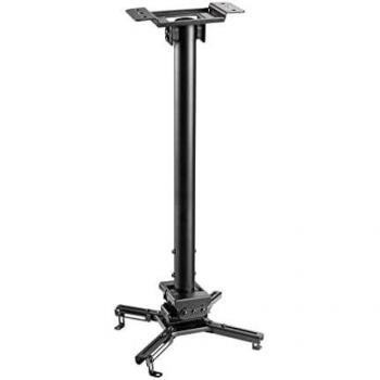 Neomounts by Newstar CL25-540BL1 Soporte de Techo para Proyector, Extensible 60-90cm, Capacidad Máxima 35kg
