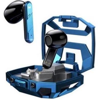 Auriculares Inalámbricos TWS Monster XKT09 Bluetooth 5.2 con Control Táctil y Power Bank Integrado - Azul