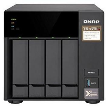 QNAP TS-473-4G - Unidad Raid con 4GB de RAM, Color Negro