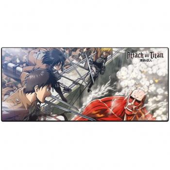 Alfombrilla Abystyle Attack On Titan Eren Vs Titan Colosal
