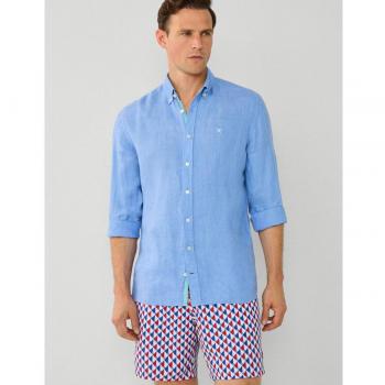 Hackett - Bañador bermuda rojo para hombre con estilo y comodidad