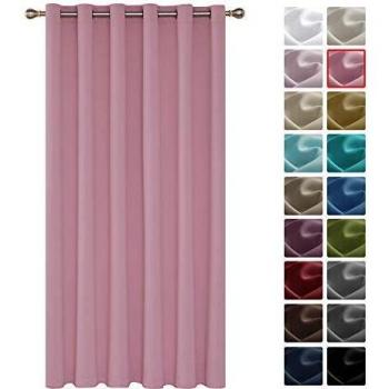 Deconovo Cortinas Salón Modernas, Habitación, Aislantes Térmicas, con Ojales, 200x270 cm