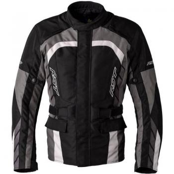 RST Alpha 5 Chaqueta textil de motocicleta Gris Negra 3XL