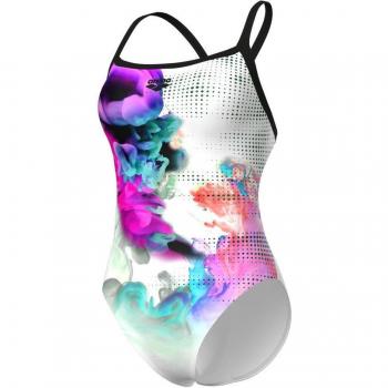 Bañador de mujer Arena Airbrush Challenge Back Maxlife Eco Performance