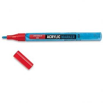 ac ROTULADOR AMSTERDAM 1-2mm.564-AZUL BRIL.