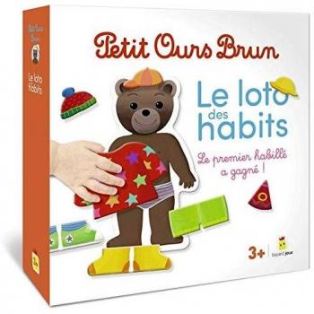 Jeu Petit Ours Brun - le Loto des Habits