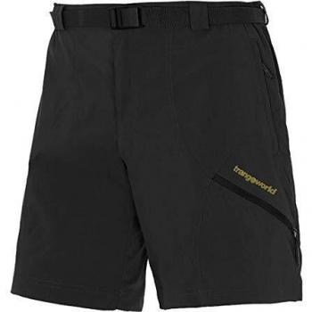 Trangoworld Limut Dn Pant. Corto, Hombre, Negro, XL