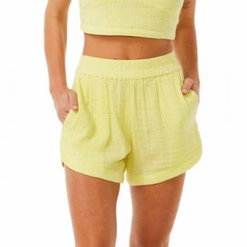Pantalones Cortos Premium Surf Rip Curl Amarillo Mujer S