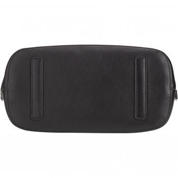 Bolso de mano multiposición Dudu de piel con cremallera, correa de hombro de cuero, bolso mediano desmontable y elegante en colores variados