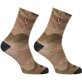 Calcetines Agu Venture Marrón Claro L-XL, Altura Media, Longitud: 19 cm, Color Armagnac, Unisex Adulto
