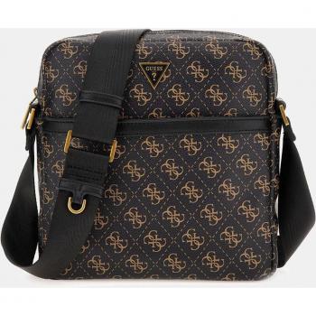 Guess Jeans Chic Brown Shoulder Bag with Ample Storage