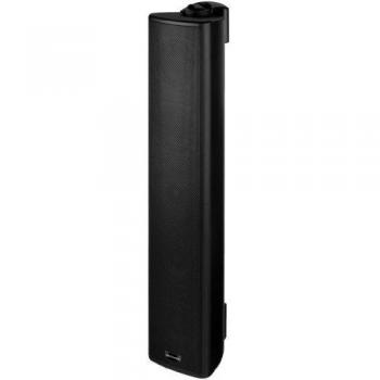 Altavoz de columna PA de 2 vías 100V Monacor ETS-530TW/SW, color negro