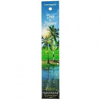 AUROSHIKHA - True to Nature Incense Lemongrass - 0.35 oz.