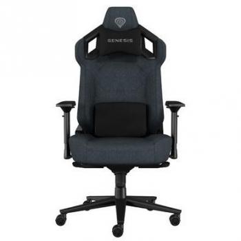Silla Gaming Genesis Nitro 800 - Tejido Transpirable, Soporte Ergonómico, Reposabrazos 4D, Capacidad 150Kg