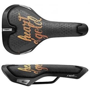 NET Heart sillín para bicicleta unisex, oro