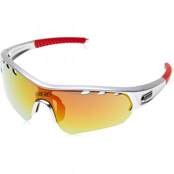 BBB 2973254343 Gafas Ciclismo, Unisex, Gris Cromado, Talla Única
