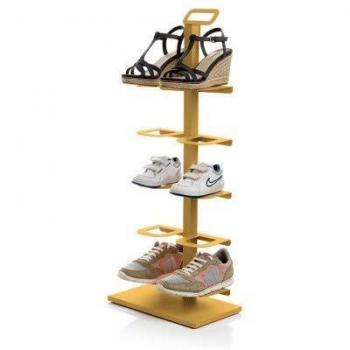 DON HIERRO - Tidy, Zapatero metálico, hasta 5 Pares de Zapatos.