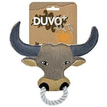 Duvo Juguete Perro Lona Toro, 29 x 29 x 5 cm