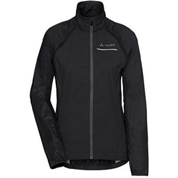 VAUDE Women's Windoo Pro ZO Jacket Chaqueta, Mujer, Negro, 36