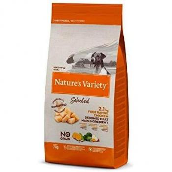 Nature's Variety Selected - Pienso para perros adultos mini con pollo campero deshuesado 7 Kg