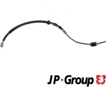 Latiguillo de freno JP GROUP 1161607380 - Manguera flexible para el sistema de frenos, fabricada en goma resistente a altas presiones, con conectores metálicos duraderos y diseño específico para garantizar un ajuste perfecto