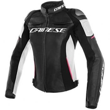 Dainese Mujer Moto Chaqueta de piel Racing 3  Lady pelle