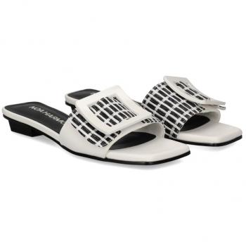 Sandalias Planas Mujer Noa Harmon - Blanco Talla 37