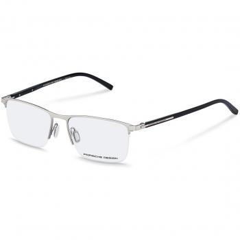 Porsche Design P8371 B Men's Eyeglasses Silver Size 56 (Frame Only) - Blue Light Block Available