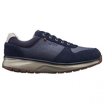 Dynamo Classic Dark Blue Men's Wide High-Quality Leather Sneakers