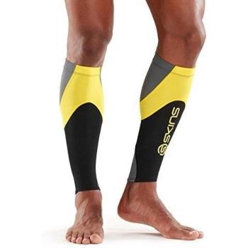 Skins Essentials Calf mallas MX, Negro/amarillo, XS, ES00040879238XS