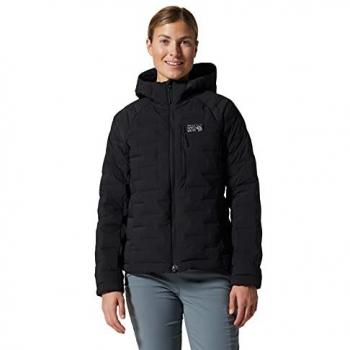 Mountain Hardwear Women's Black Stretch Down Hoody Jacket