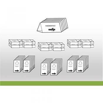 MOTTENshop Polillas de los alimentos Kit Tricho XXL: combinación de trampas de feromonas e insectos benéficos
