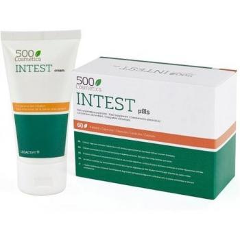 Pack 500 Intest Hemorroides 60 cápsulas + Crema 75 ml