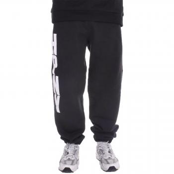 Heron Preston Men's Logo Detail Cotton Track Pants in Black, Size Medium