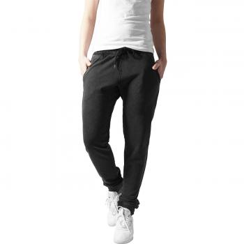 Urban Classics Ladies Acid Wash Jogging Pants, Gris