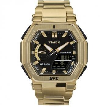 Timex Strength Colossus Yellow Analog Watch for Men, One Size
