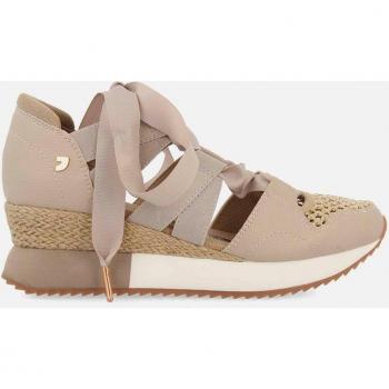 Gioseppo Sandalia Beige Tipo Espadrille para Mujer Tassin