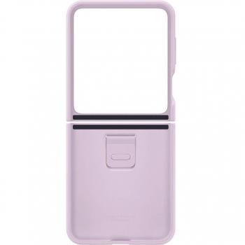 Samsung Funda de Silicona con Anillo Lavanda para Galaxy Z Flip5