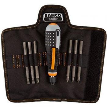 Bahco BE-8571 - Juego Destornillador Con 6 Varillas Intercambiables