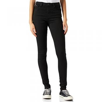 Pepe Jeans Women's Comfortable Fit Black Skinny Denim Regent Jeans Size W25 L30