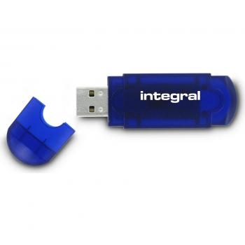 Integral EVO 128GB USB 2.0 Flash Drive Blue