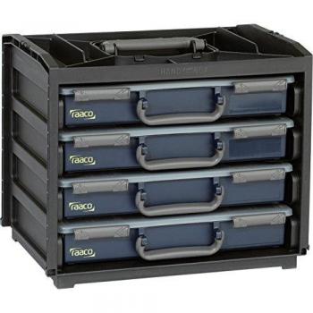 Raaco RAA136242 portátil Handy caja + 4 A4 clasificadores