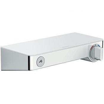 Hansgrohe 13171400 ShowerTablet Select 300 termostato de ducha, visto, blanco/cromo
