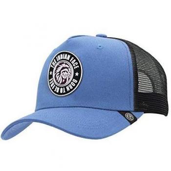The Indian Face Gorra - Born to be Free Blue/Black