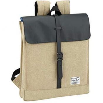 Safta Mochila juvenil Blackfit8 Black & Sand Oficial Para Portátil 14'1, 320x80x350mm