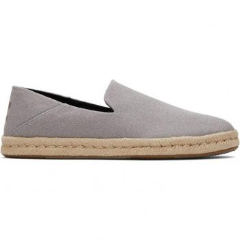Alpargatas de hombre en lona - Toms Santiago Gris