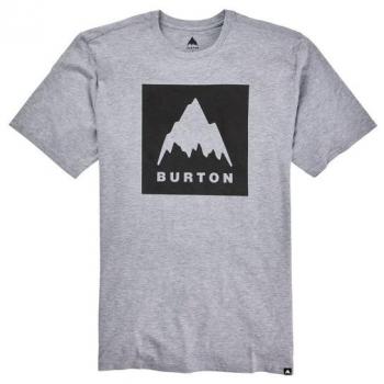 Camiseta Burton Classic Mountain High Short Sleeve Gris Claro - XL