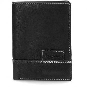 Pepe Jeans New Doors Monedero, 12 cm, 0.1 Litros, Negro