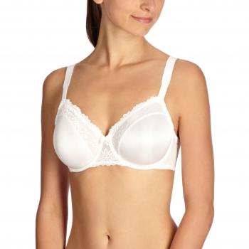 Triumph Ladyform Soft Minimizer Underwire Bra - White, Size 80E